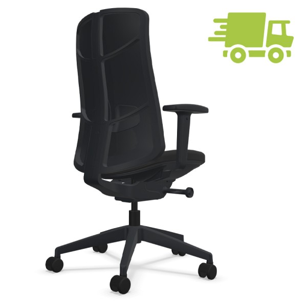 K+N JET.III SE Sonderedition Softpolster schwarz