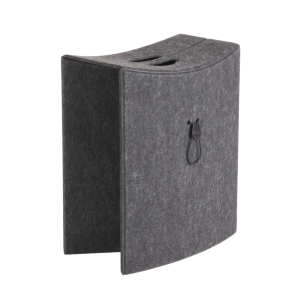Klöber Kretho Hocker TAKEoSEAT Filzhocker dunkelgrau Klöber Kretho Hocker TAKEoSEAT Filzhocker dunkelgrau