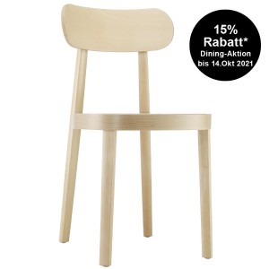 THONET 118 Holzstuhl Buche gebeizt aufgehellt mit Rohrgeflecht-Sitz THONET 118 Holzstuhl Buche gebeizt aufgehellt mit Rohrgeflecht-Sitz