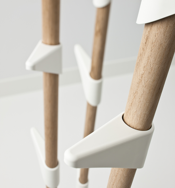 Cascando Bamboo Garderobe Bambus Detailbild