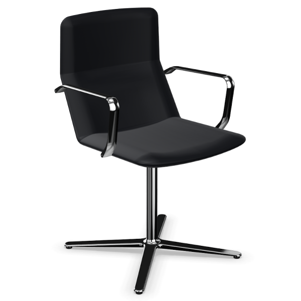 LD Seating FLEXI Konferenzstuhl F25-N6 Gestell in chrom