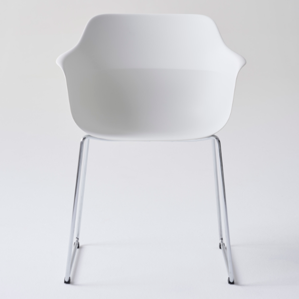 Brunner Crona light stone Kufengestell chrom Perspektive Vorne