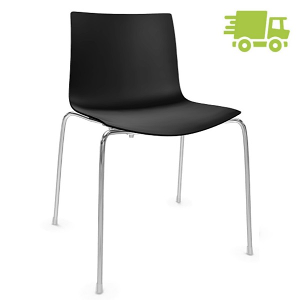 Arper CATIFA 46 0251 einfarbig schwarz - schnell geliefert