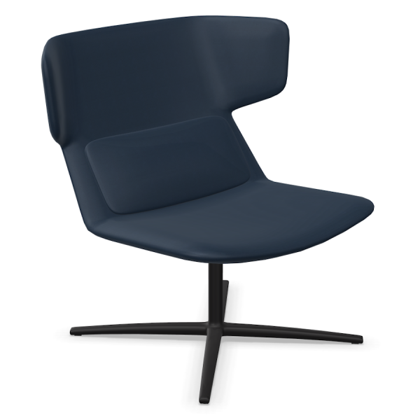 LD Seating Ohrendrehsessel FLEXI Gestell schwarz pulverbeschichtet