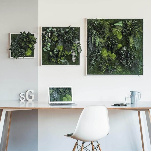 styleGREEN Pflanzeninsel 35X35CM Wand