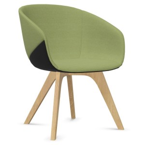 Bejot Oxco OX W 720 Sessel mit Holzbeinen - mit 2 Farben Bejot Oxco OX W 720 Sessel mit Holzbeinen - mit 2 Farben