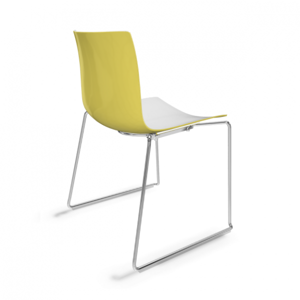 arper catifa 46 0278 zweifarbig gelb