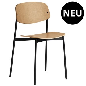 Today Chair - Eiche natur - Gestell schwarz Today Chair - Eiche natur - Gestell schwarz