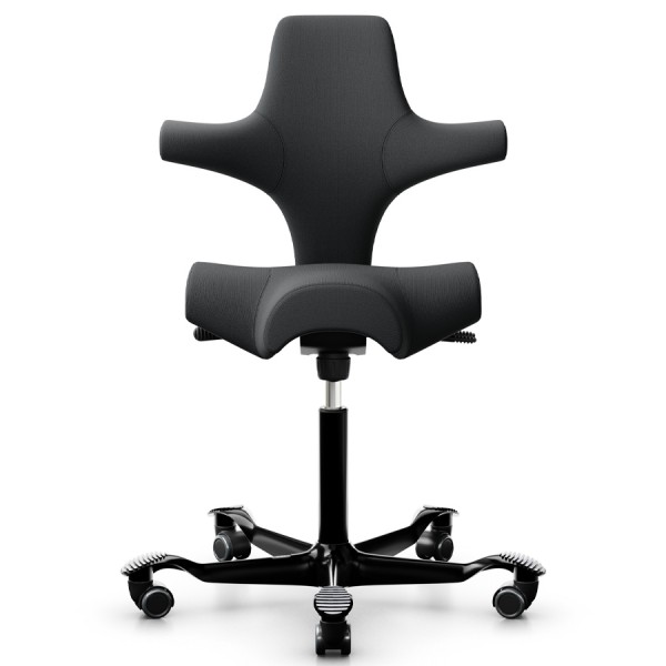 HAG CAPISCO 8106 - Stoff Select 60134 - Gestell schwarz - Frontansicht