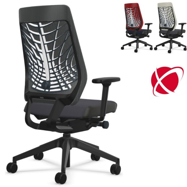 Interstuhl JOYCEis3 JC266 Bürostuhl mit FLEXTECH, Komplettausstattung Interstuhl JOYCEis3 (JC26E) Flextech